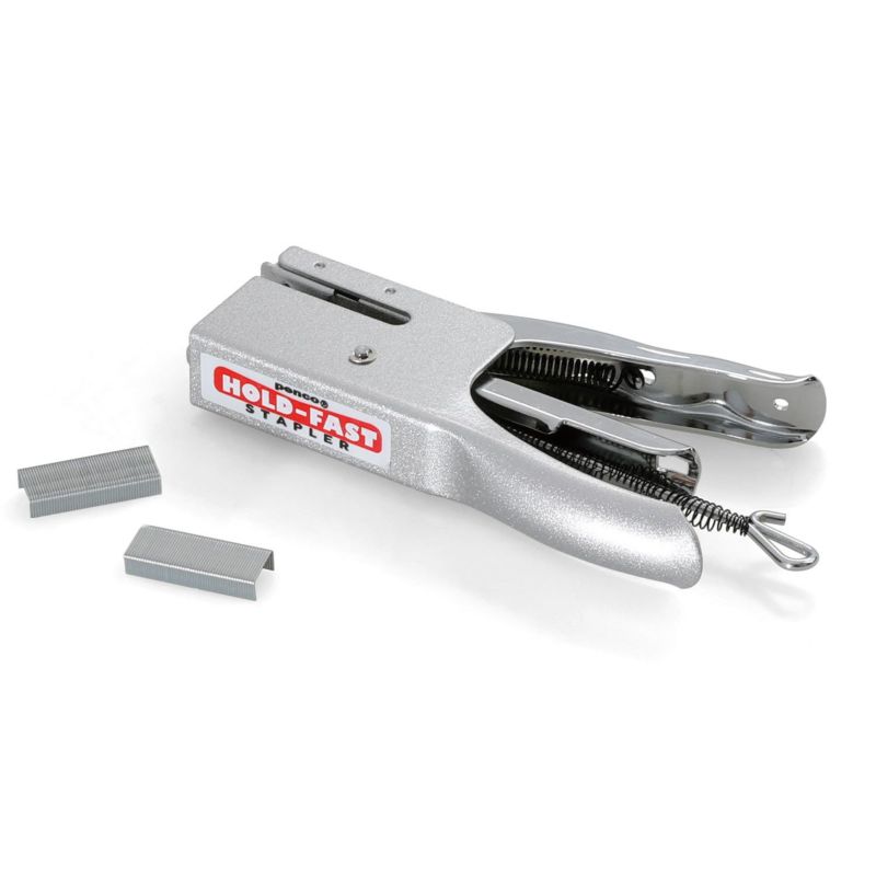 Compact Steel Stapler - Silver