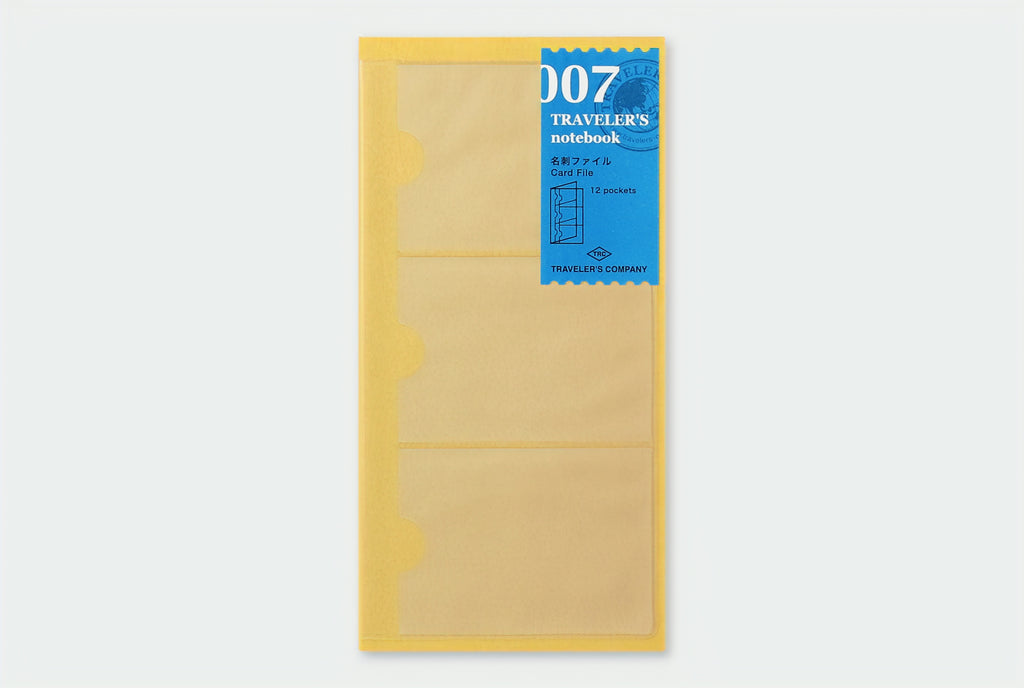 TRAVELER'S notebook - 007. Card File Refill