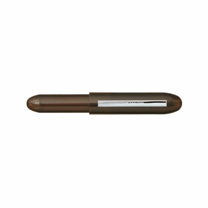 Bullet Ballpoint Pen - Clear Brown
