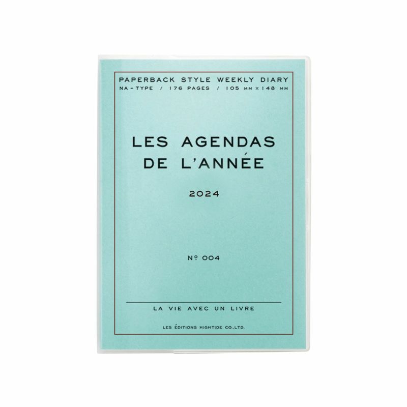 2024 Poche Weekly Planner A6 - Mint