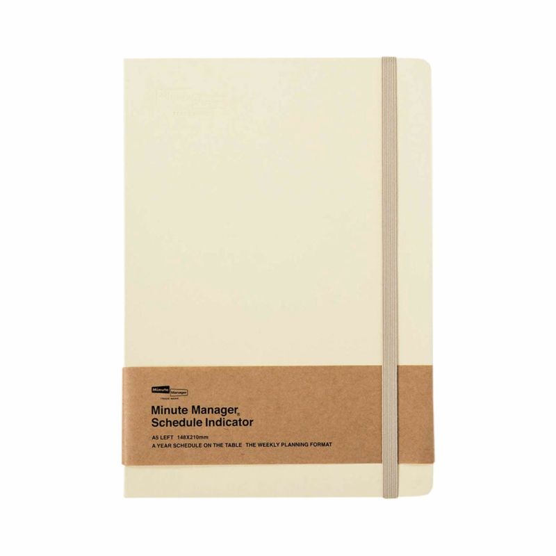 2024 Minute Manager EX Weekly Planner A5 - Ivory