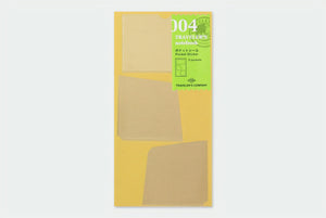 TRAVELER'S notebook - 004. Pocket Stickers Refill