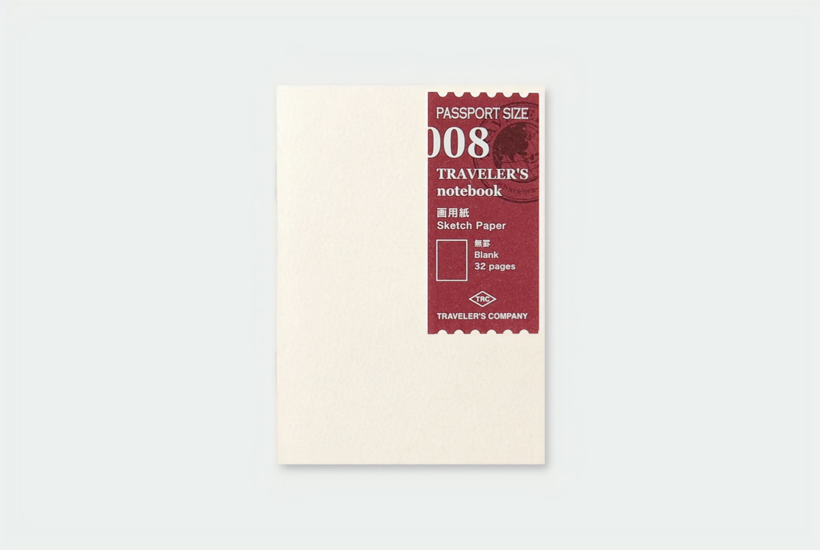 TRAVELER'S notebook Passport Size - 008. Sketch Paper Refill