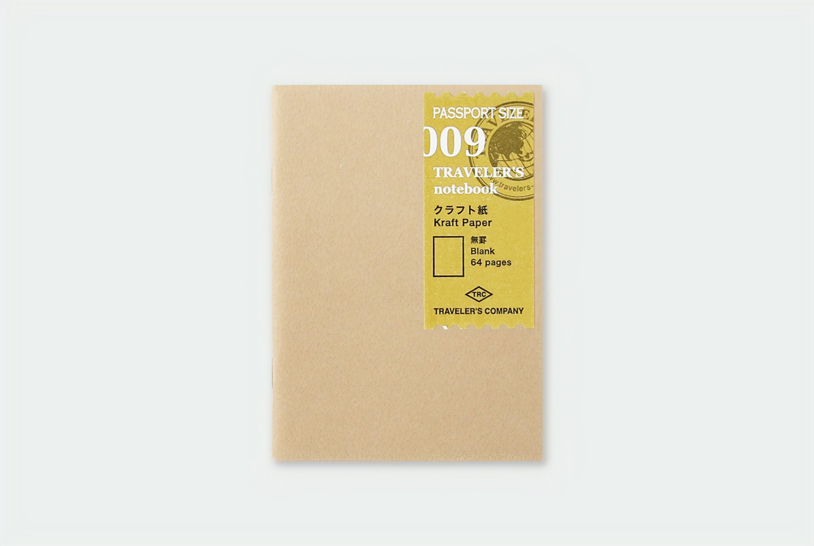 TRAVELER'S notebook Passport Size - 009. Kraft Paper Refill
