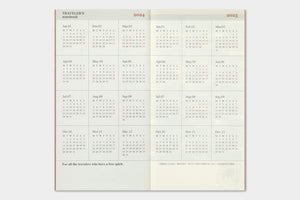 2024 TRAVELER'S Regular Diary - Monthly