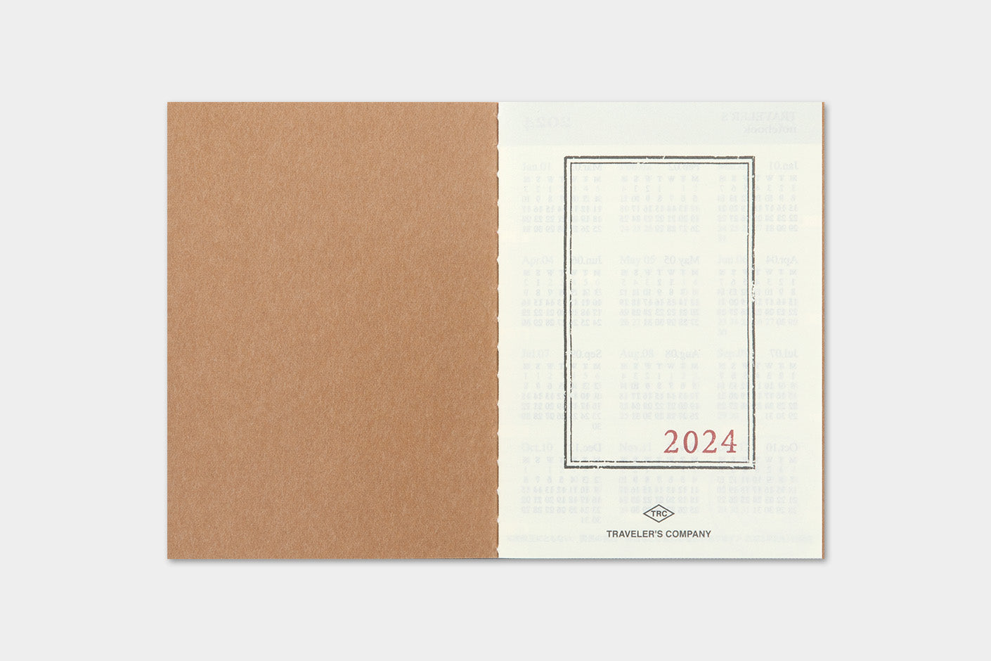 PRE-ORDER 2024 TRAVELER'S Passport Size - Monthly