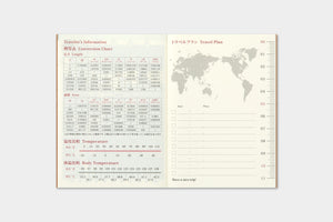 PRE-ORDER 2024 TRAVELER'S Passport Size - Monthly