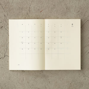 2024 MD Monthly Diary Thin - A5