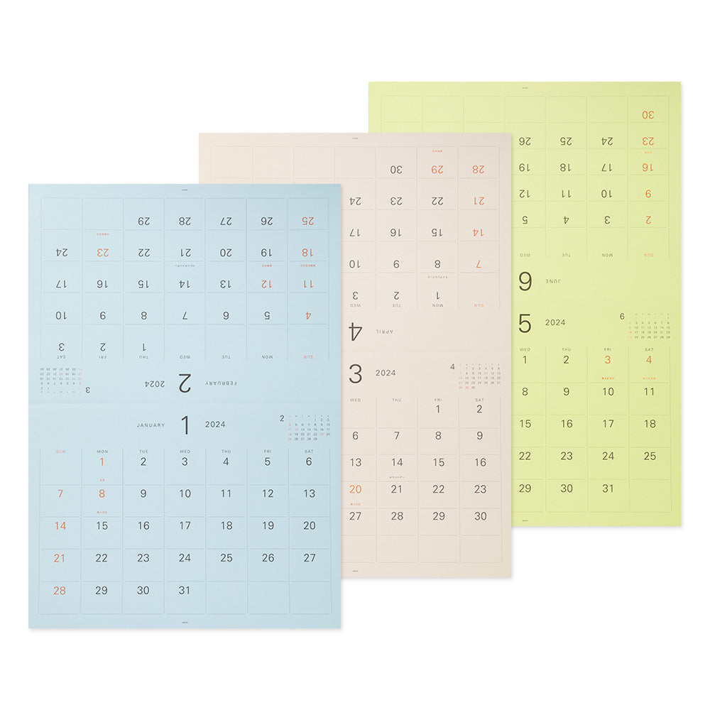 Hanger Wall Calendar - Colour
