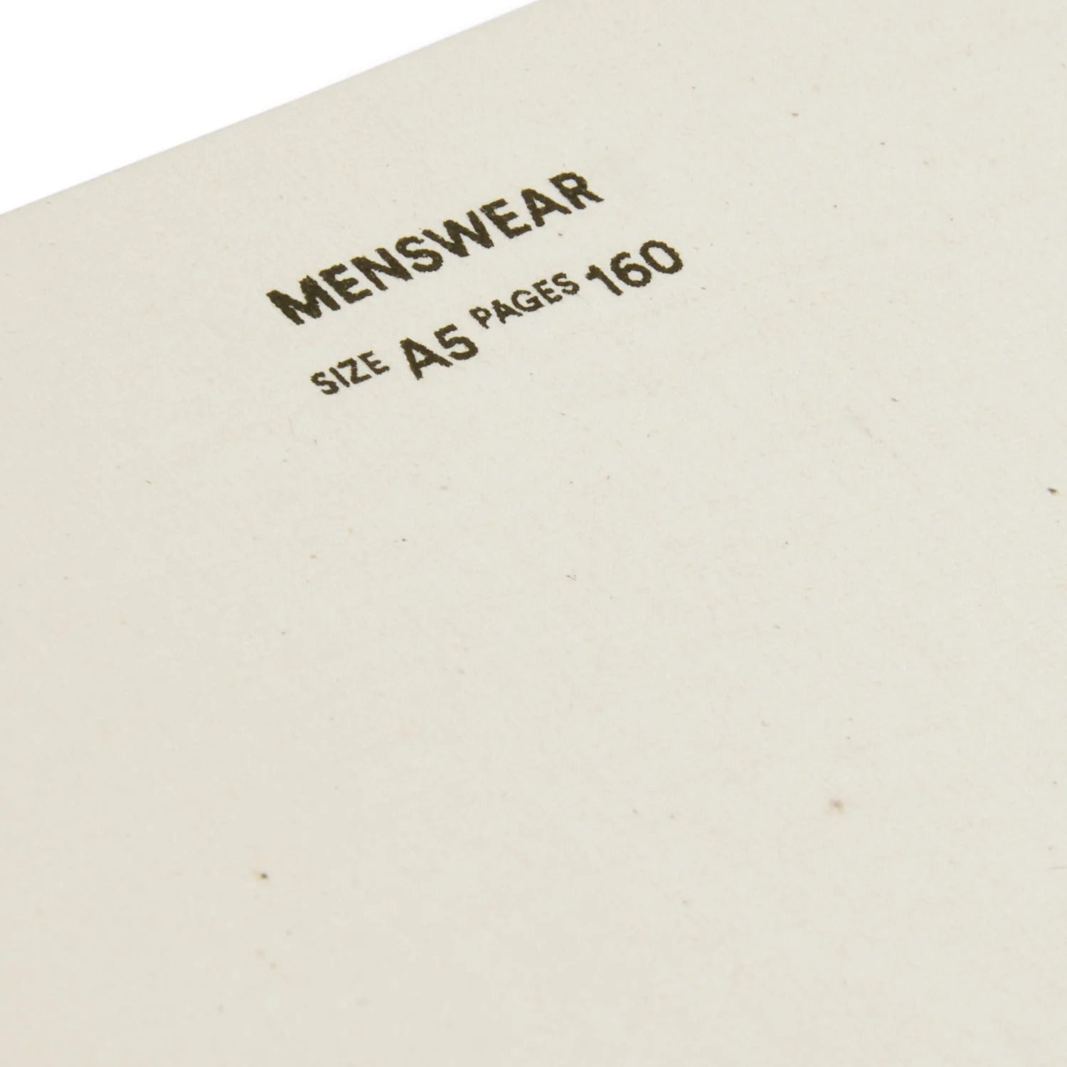 Fashion sketchbook Menswear - A5