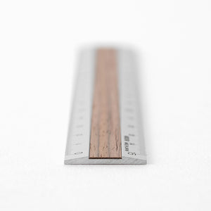 Wood Ruler - Dark Brown