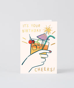 Charlotte Trounce Greeting card – It's Your Birthday Cheers