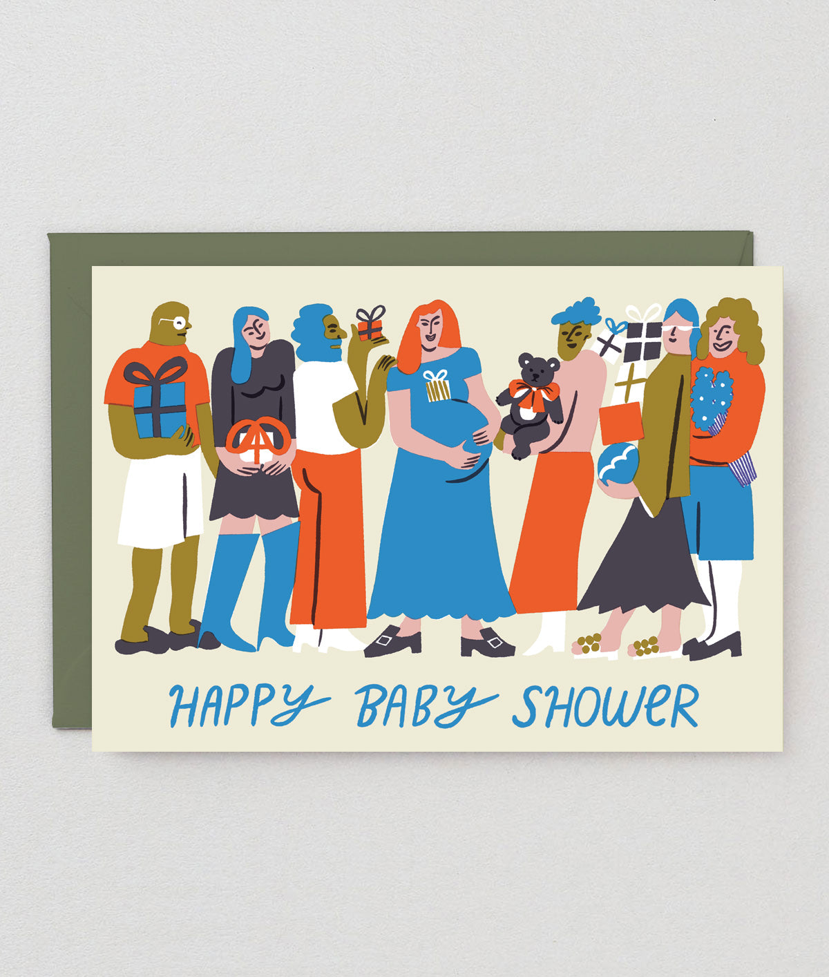 Rozalina Burkova Greeting card – Happy Baby Shower