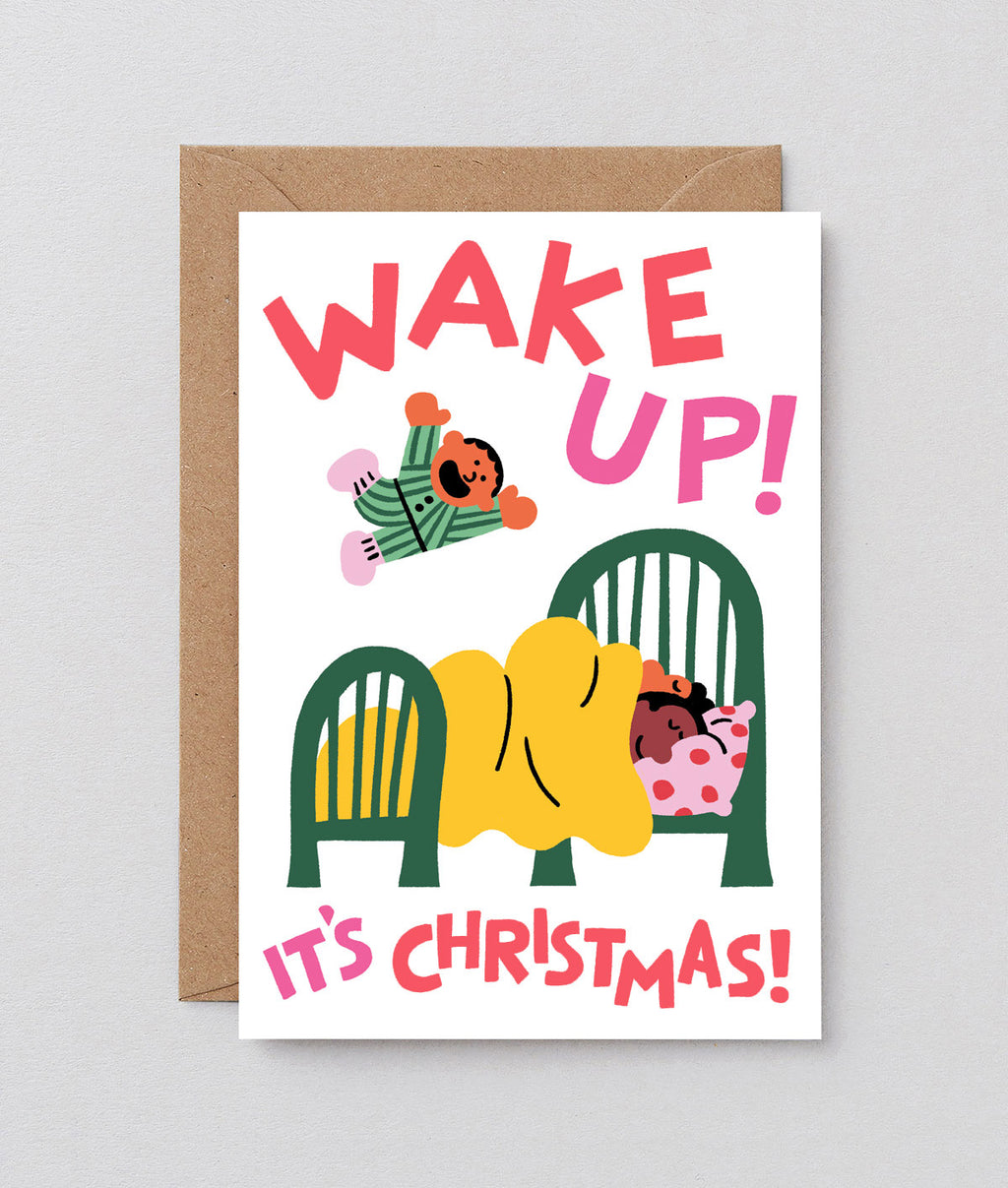 Cari Vander Yacht Greeting card – Wake up it's Christmas
