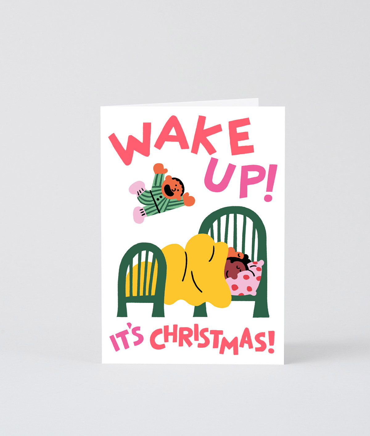 Cari Vander Yacht Greeting card – Wake up it's Christmas