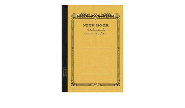 C.D. Ruled Notebook A5 - Mustard
