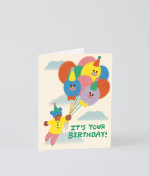 Zoey Kim Greeting card – It's Your Birthday Balloons