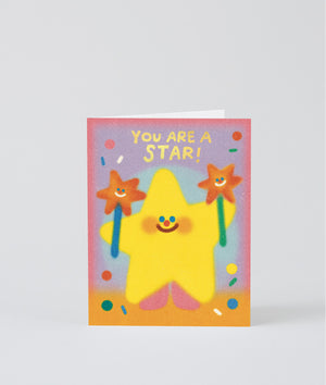 Zoey Kim Greeting card – You Are a Star