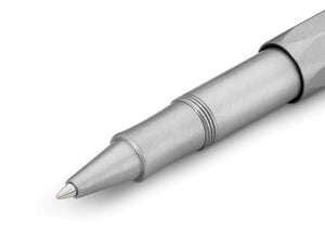 Kaweco Sport Rollerball Pen - Raw Stainless Steel