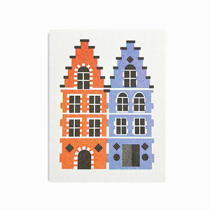 Scout x Mofelito Mini Card - Flanders Houses