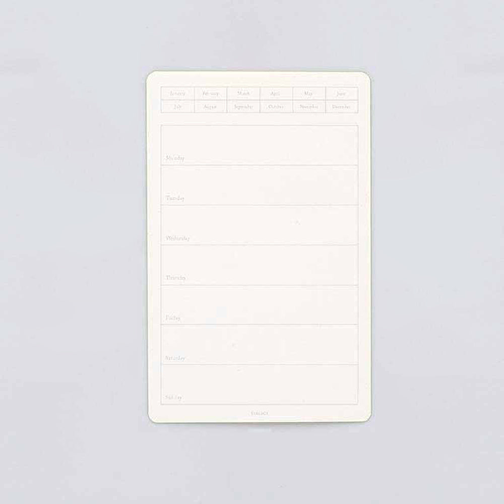 Removable Seal Calendar - Weekly