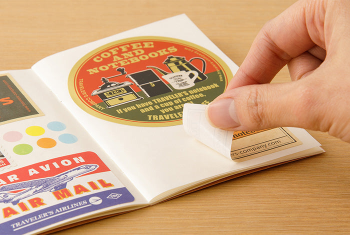 TRAVELER'S notebook Passport Size - 017. Sticker Release Paper Refill