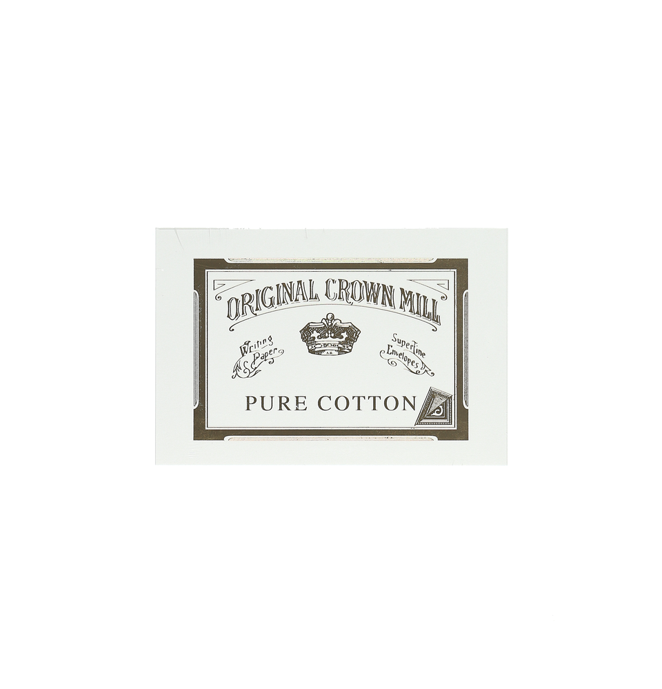 Pure Cotton Flat Cards - 10.5 x 15.5