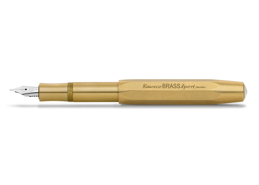 Brass Fountain Pen - Sport