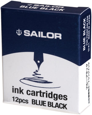 Sailor Standard Ink - 12x Cartridges