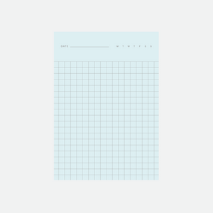 Two-in-One Notepad - Blue + Green