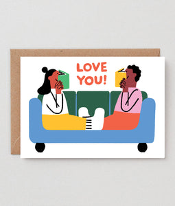 Cari Vander Yacht Greeting Card – Love You Readers