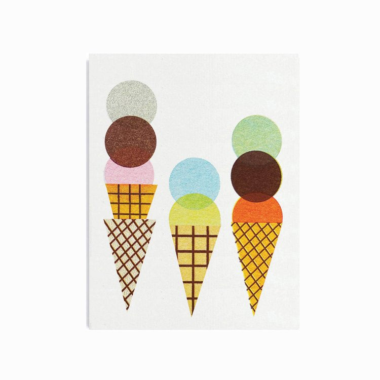 Mini Card - Ice Cream