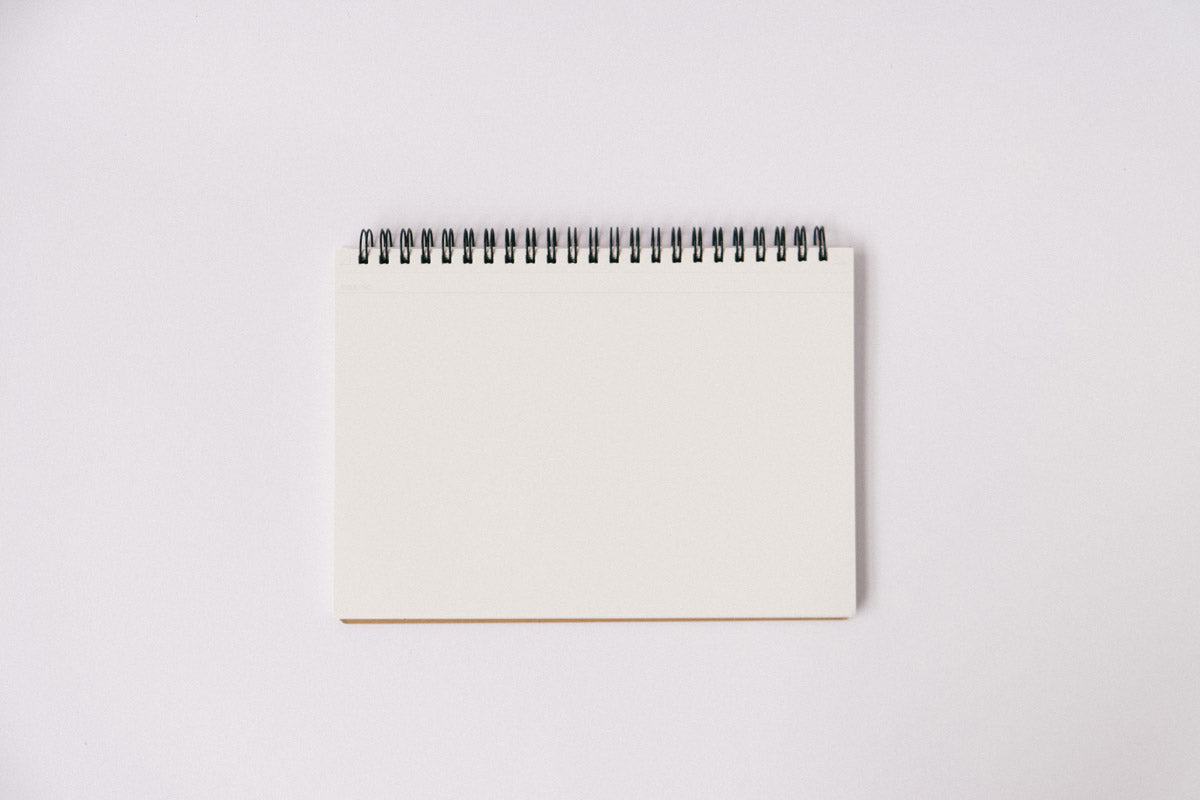 Spiral Notebook Blank 181 - A4