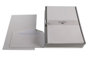 Laid Paper Correspondance Set A4 - White